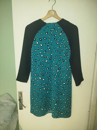Vestido estampado leopardo - Talla S
