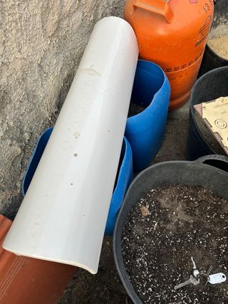 Pedestal alabado blanco