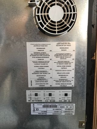 Placa inducción De Dietrich 3 fuegos