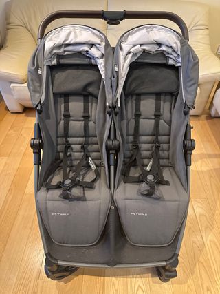 Silla gemelar M.Twin X gris