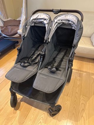 Silla gemelar M.Twin X gris