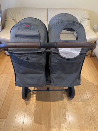 Silla gemelar M.Twin X gris