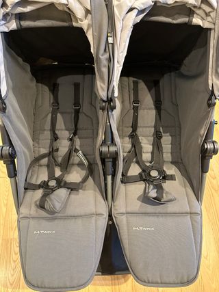 Silla gemelar M.Twin X gris
