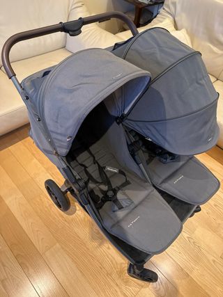 Silla gemelar M.Twin X gris