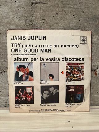 Vinile Janis Joplin - Try