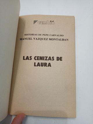 Libro Las cenizas de Laura