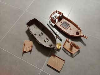Playmobil Barco Pirata antiguo 3550 - Piezas
