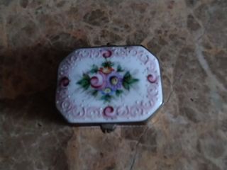 3 Pastilleros Porcelana Francesa Vintage