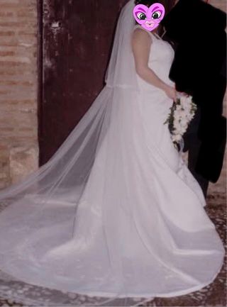 Vestido novia blanco