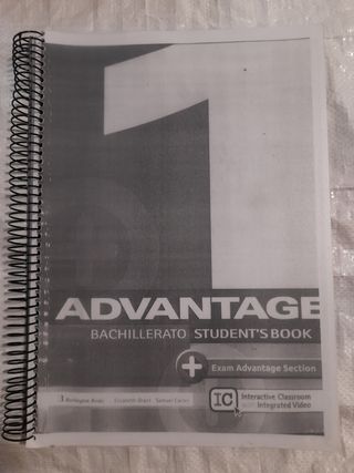 ADVANTAGE FOR BACHILLERATO 1. ST'S BOOK (2017)