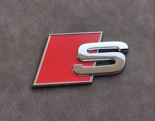 Audi Logo Emblema S line Pegatina Maletero