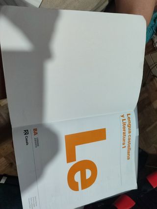 Libro de Lengua castellana y Literatura 1BA 