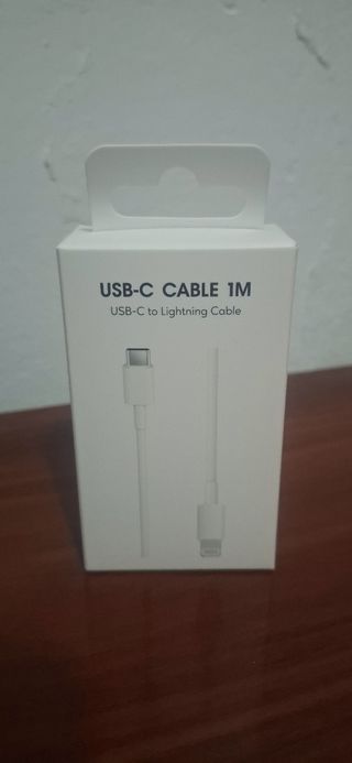 Cable USB-C a Lightning 1m