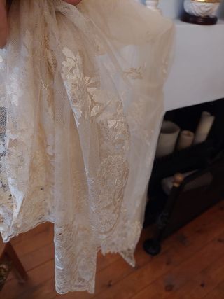 Velo novia antiguo,  Siglo XIX una joya 