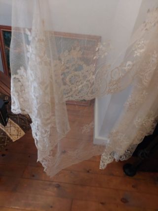 Velo novia antiguo,  Siglo XIX una joya 