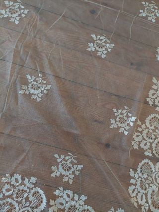 Velo novia antiguo,  Siglo XIX una joya 
