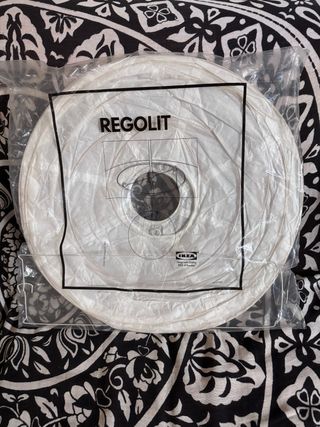 Lampara IKEA Regolith - Papel Blanco