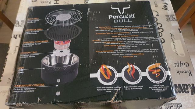 Barbecue Percutti Bull - NUOVO