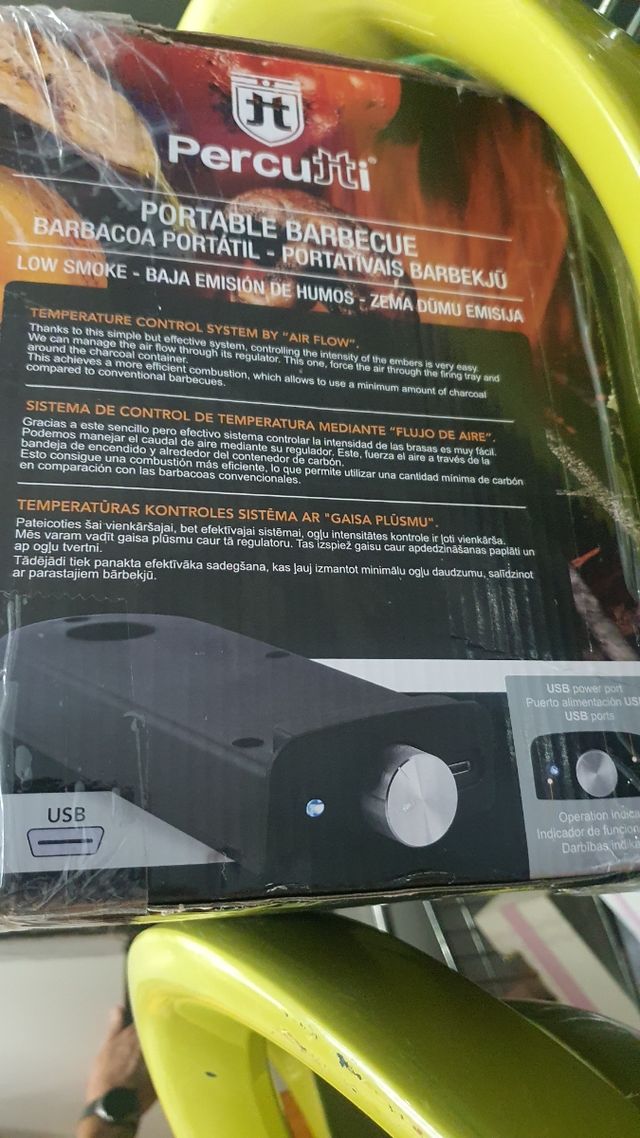 Barbecue Percutti Bull - NUOVO