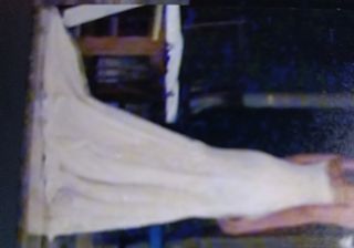 Vestido novia blanco talla S-M