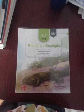 Biología y Geología 4.º ESO. Edit.Macgraw Hill.