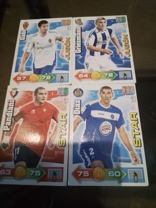 Adrenalyn XL 10-11: 4 cartas