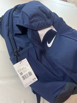 Mochila Nike azul con Impermeable
