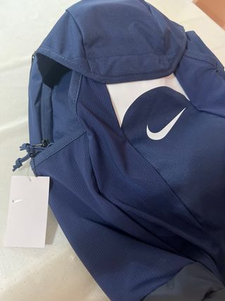 Mochila Nike azul con Impermeable