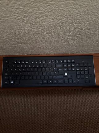 Teclado y raton Hama Negro inalambrico 

