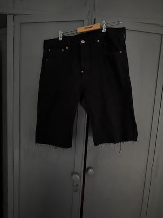 Shorts Levis 501 negros