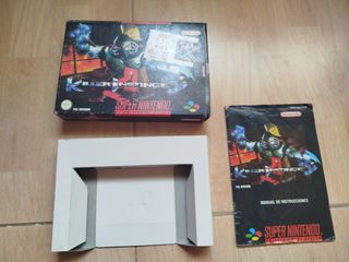 Caja y manual Killer Instinct SNES PAL