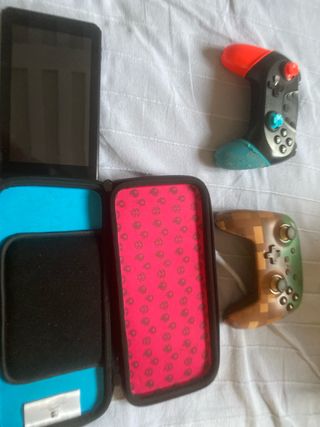 Nintendo Switch: funda + 2 mandos