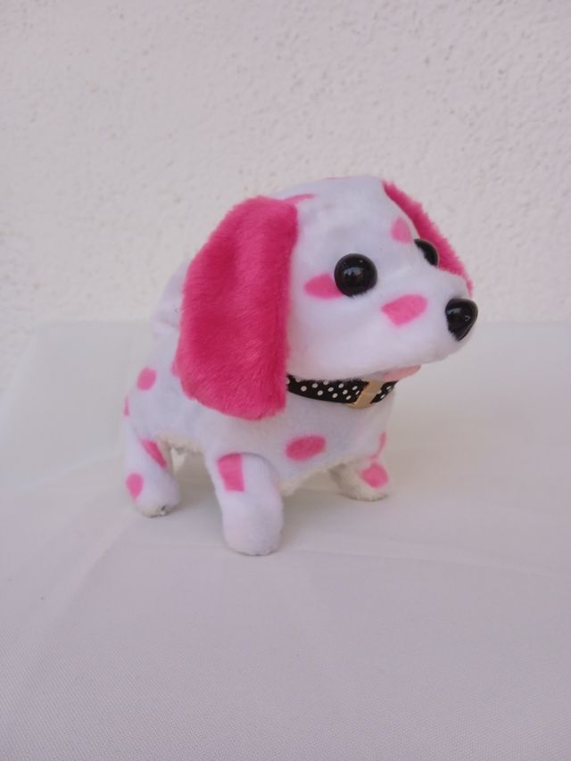 Peluche dálmata rosa