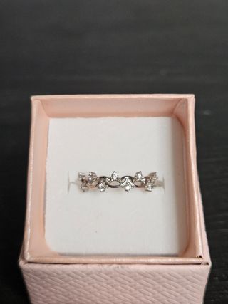 Anillo plata
