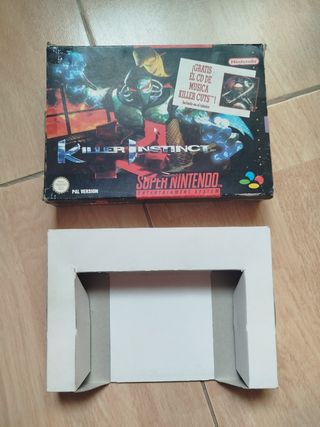 Caja Killer Instinct SNES PAL