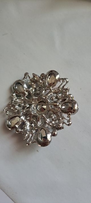 Spilla floreale multicolor