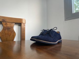 Zapatos comunión niño - Azul marino