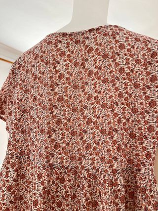 Vestido Flores Vintage