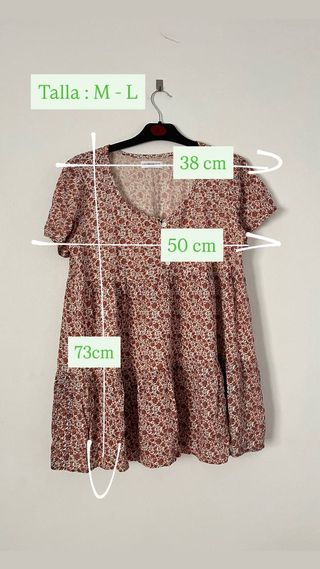 Vestido Flores Vintage