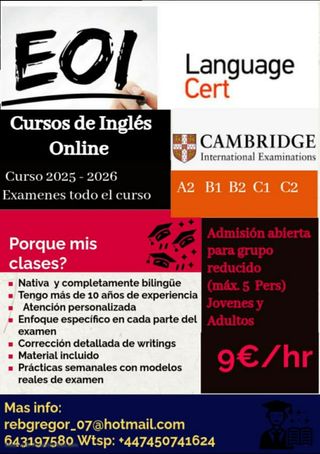 Clases de ingles online
