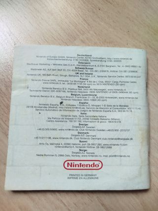 Manual Zelda Minish Cap - Nintendo GBA
