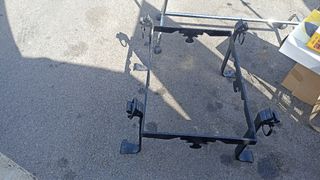 Tavolo in marmo bianco - ferro battuto