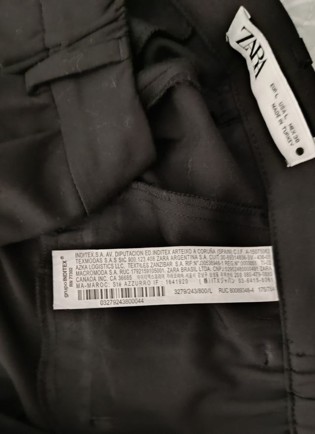 Pantalón pinzas  ZARA