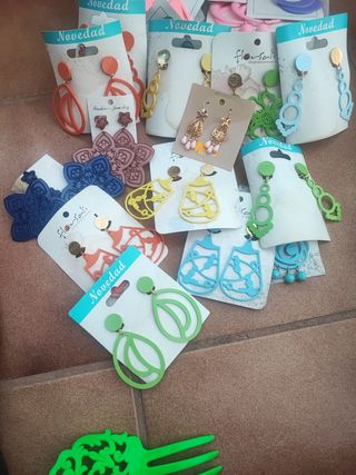 Pendientes multicolor - Joyas