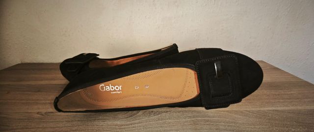 Gabor Bailarinas Confort Black