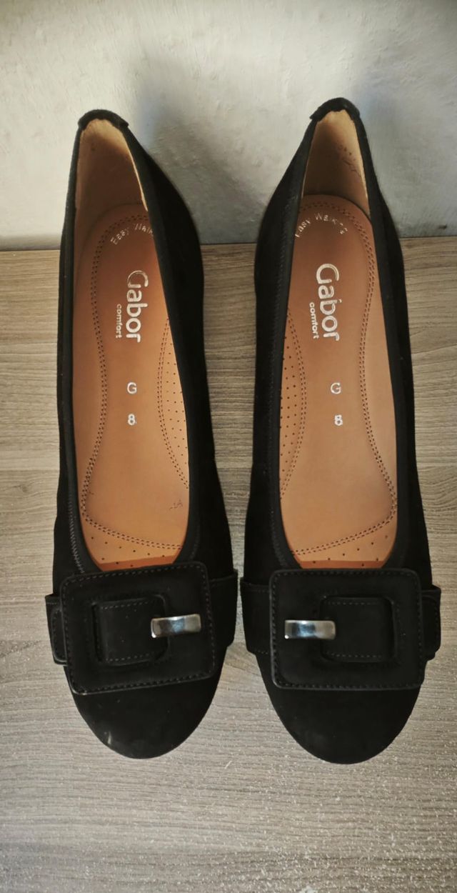 Gabor Bailarinas Confort Black