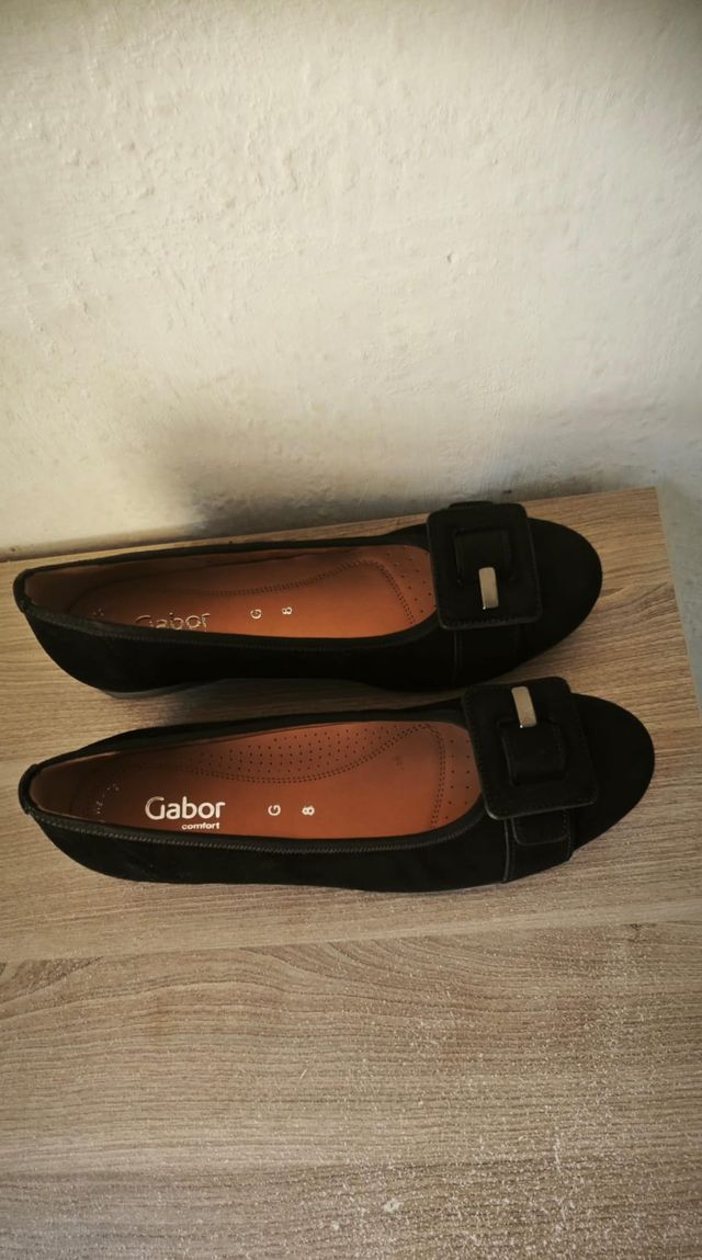 Gabor Bailarinas Confort Black