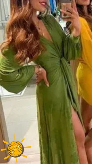 Vestido kimono ZARA