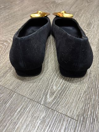 Zapatos Zara dorados -talla 39