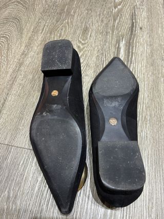 Zapatos Zara dorados -talla 39